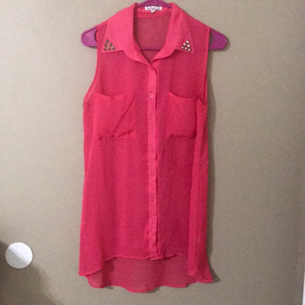 Kiera sheer blouse